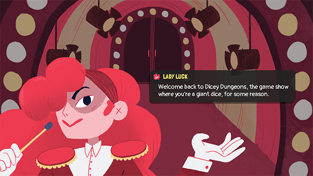 Kẻ thù của bạn trong Dicey Dungeons là Lady Luck