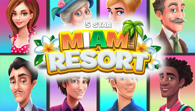 Dàn nhân vật thú vị trong game xây dựng 5 Star Miami Resort