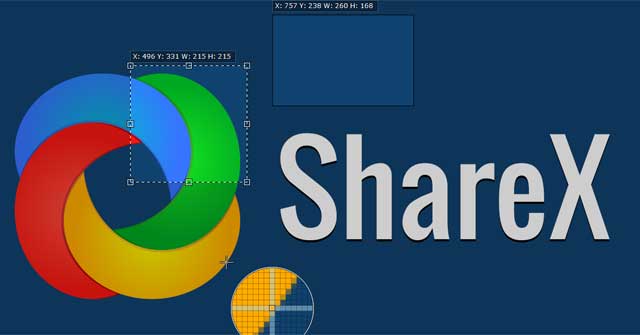 ShareX helps you capture any standard screen position as you want