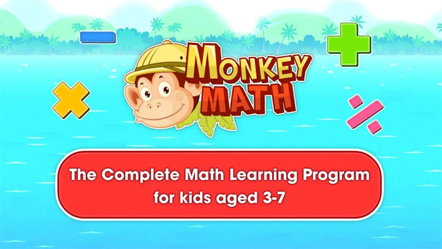 Tải Monkey Math - Phần mềm học Toán tiếng Anh cho trẻ em