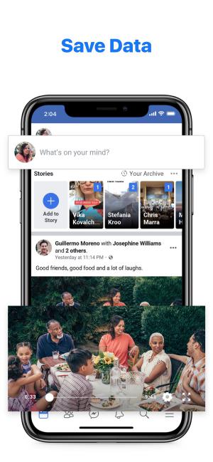  Lightweight Facebook app for iPhone