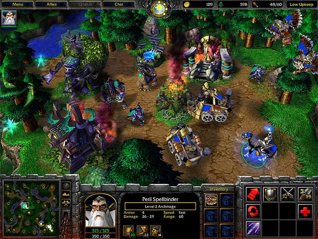 Warcraft III PTR là server thử nghiệm các bản test cho bom tấn chiến thuật thời gian thực