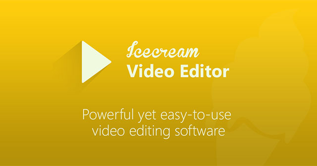  Icecream Video Editor  2.38 Phần mềm sửa video đơn giản, miễn phí