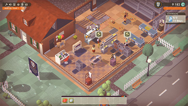 Good Company is a modern robot manufacturing company management simulation game