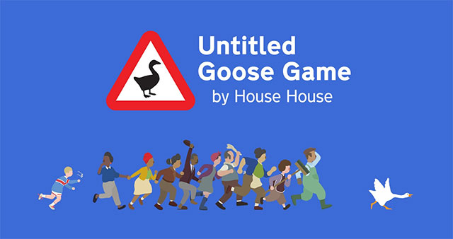 Untitled Goose Game that simulates a goose's journey to disrupt the town