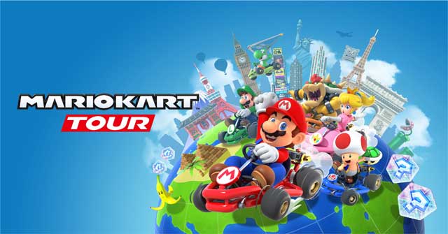 Experience fun races in Mario Kart Tour game for Android