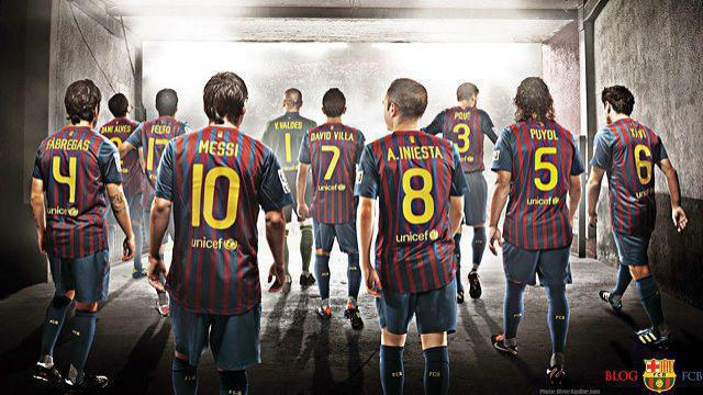 Beautiful Barcelona football wallpaper