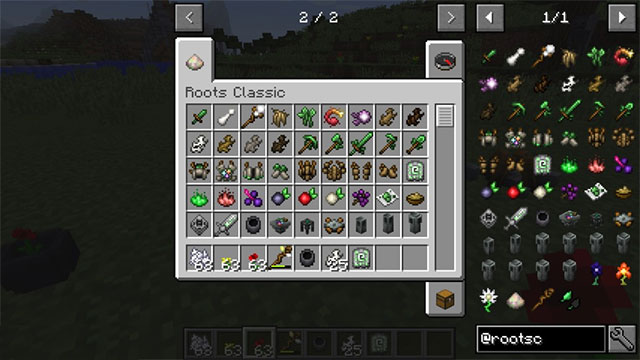 Roots Classic Mod là mod phép thuật đơn giản nhưng hữu ích cho thế giới Minecraft