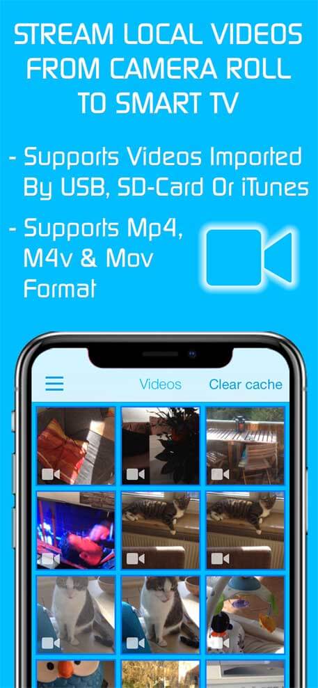 Video TV Cast for Samsung Smart TV for iOS useful for smart TV users