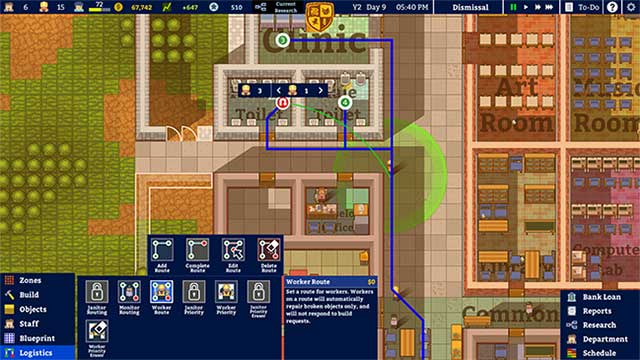 Academia: School Simulator là game mô phỏng trường học độc đáo dành cho máy tính