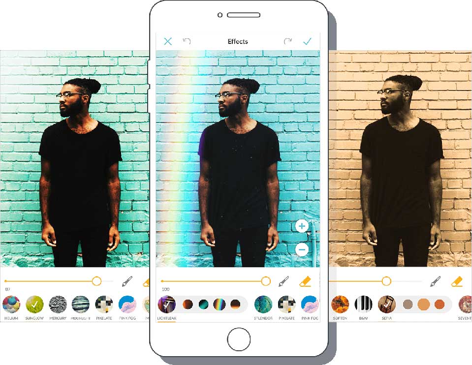 PicMonkey for iOS offers quite a few fancy effects