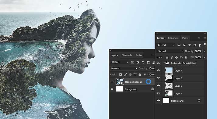 Adobe Photoshop 2020 hỗ trợ chuyển đổi các đối tượng thông minh thành layer