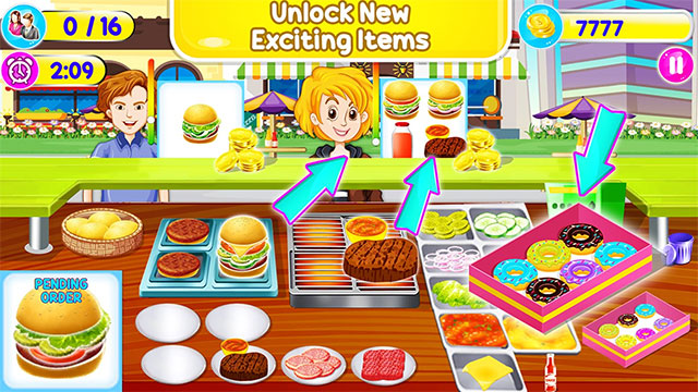 Game mô phỏng nấu ăn Food Truck: Street Kitchen Cooking