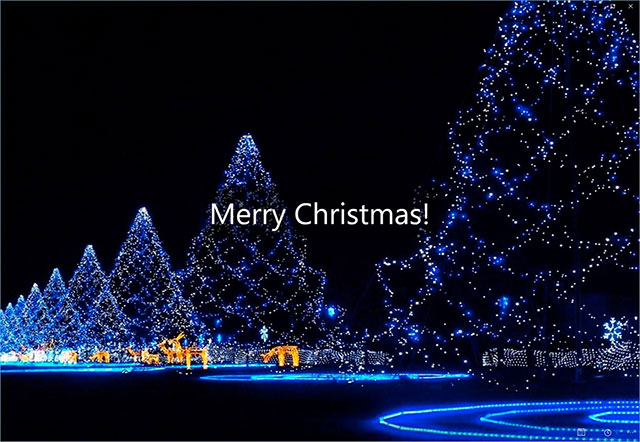 The Christmas Countdown hiển thị video mỗi ngày và video chúc mừng Giáng Sinh