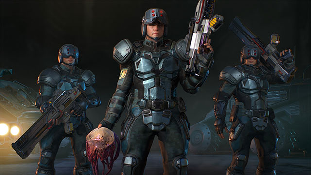 Create a team of all the strongest soldiers in the world of Phoenix Point