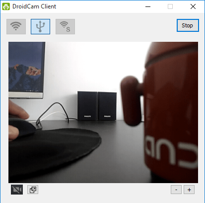 Biến điện thoại Android thành webcam, camera chống trộm cho máy tính thông qua DroidCam