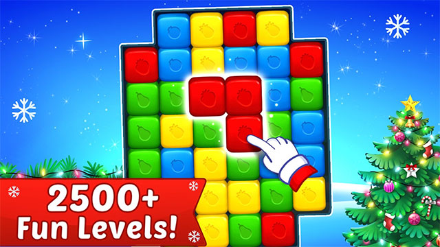 Chinh phục hơn 2.500 bàn chơi hấp dẫn trong game đập sao Fruit Cube Blast