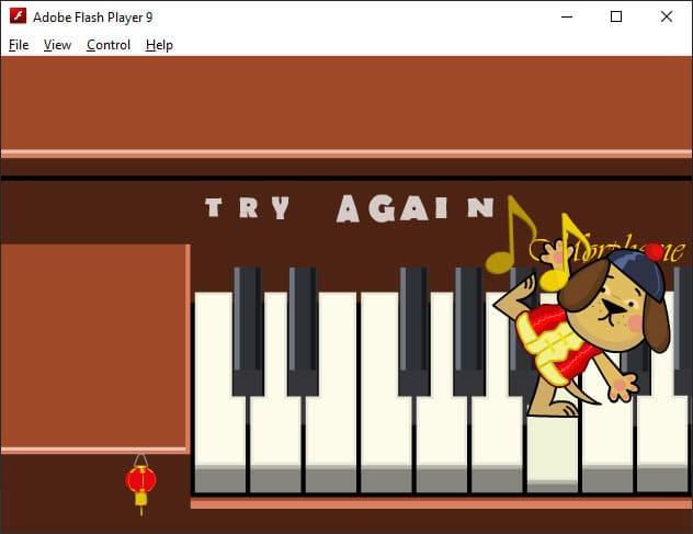 Memory exercise with Piano Bear