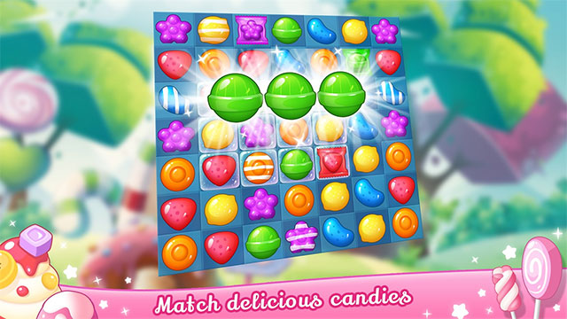 Sugar Burst Mania là tựa game nối kẹo ngọt miễn phí cho Windows 10