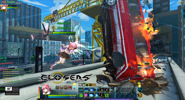 Giao diện game Closers Online