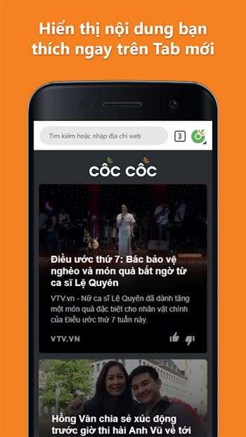 coccoc cho android