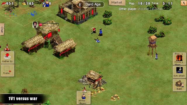 Game War of Empire Conquest simulates 18 empires in the Middle Ages 