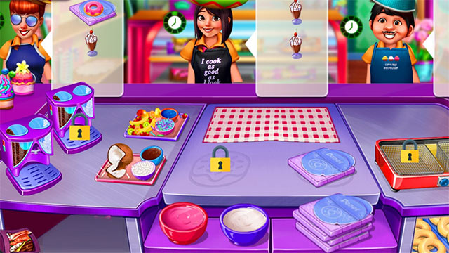 Restaurant Dash là game quản lý thời gian, thách thức sự nhanh tay nhanh mắt và phản xạ của người chơi