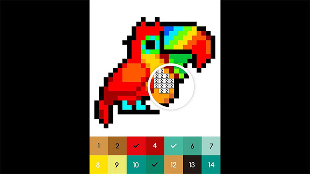 No Pix là app tô màu pixel đầy màu sắc, hỗ trợ phát triển nhiều kỹ năng cho bé