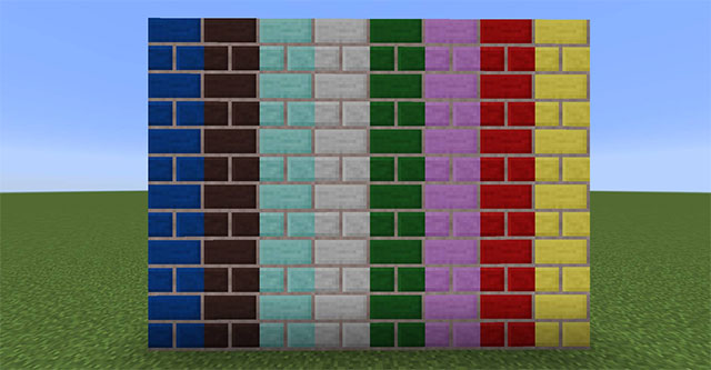 Wallpapercraft Mod cung cấp hàng trăm block trang trí cho game Minecraft