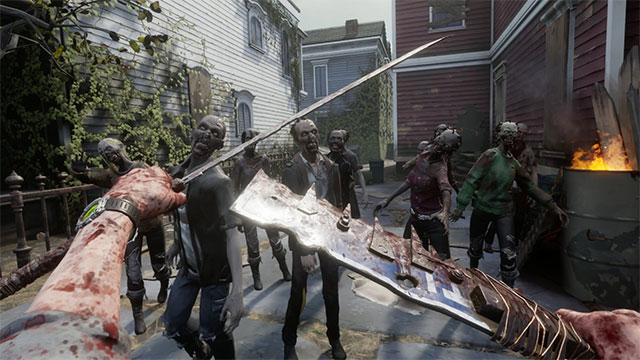 The Walking Dead: Saints & Sinners là game kinh dị chống lại zombie thời hậu tận thế