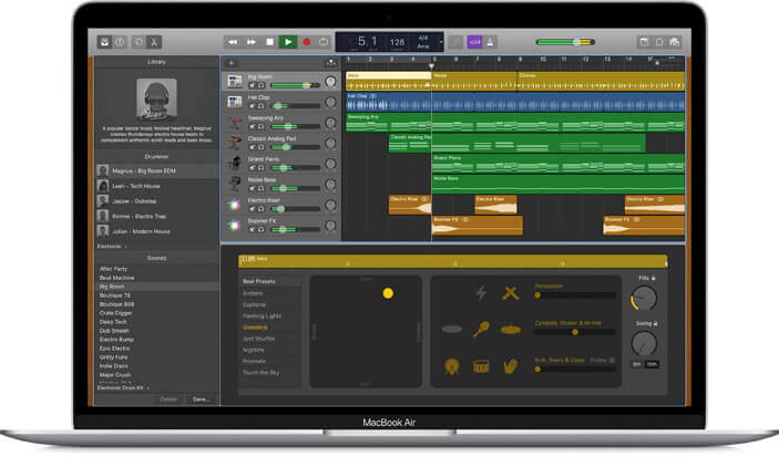 GarageBand - Free music production software