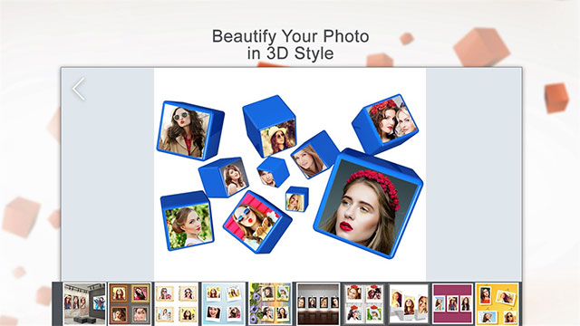 3D Photo Collage Maker là ứng dụng ghép nhiều ảnh miễn phí