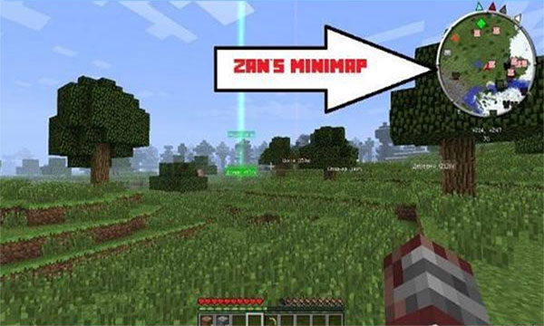 Zan’s Minimap Mod là map Minecraft thu nhỏ cực kỳ hữu ích