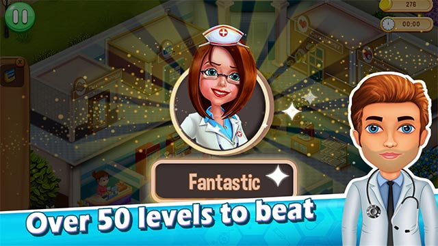 Chinh phục hơn 50 level thách thức trong Doctor Madness