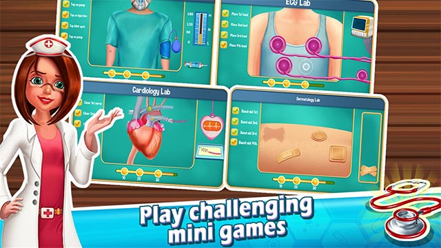 Chơi mini-game phong phú trong Doctor Madness