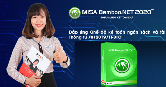  MISA Bamboo.NET 2020 R20.1 Phần mềm kế toán xã