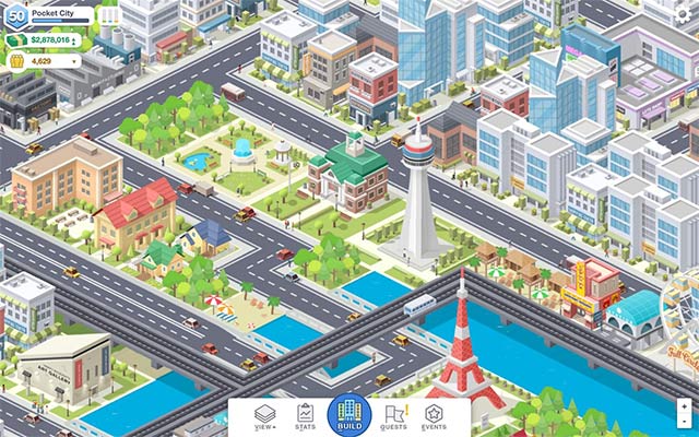 Pocket City: Windows Edition is a modern city building simulation game