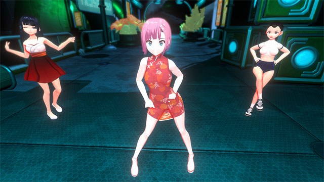 Nhảy tại nhiều địa điểm khác nhau trong Dancing with Anime Girls VR 