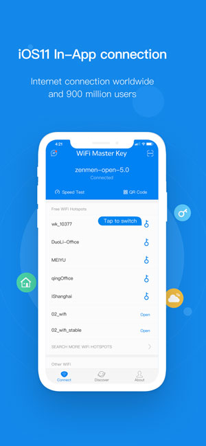 WiFi Master Key helps you stay connected with free WiFi network