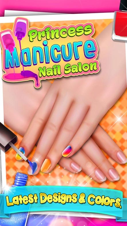 Princess Nail Manicure Salon là game sơn móng tay cho công chúa