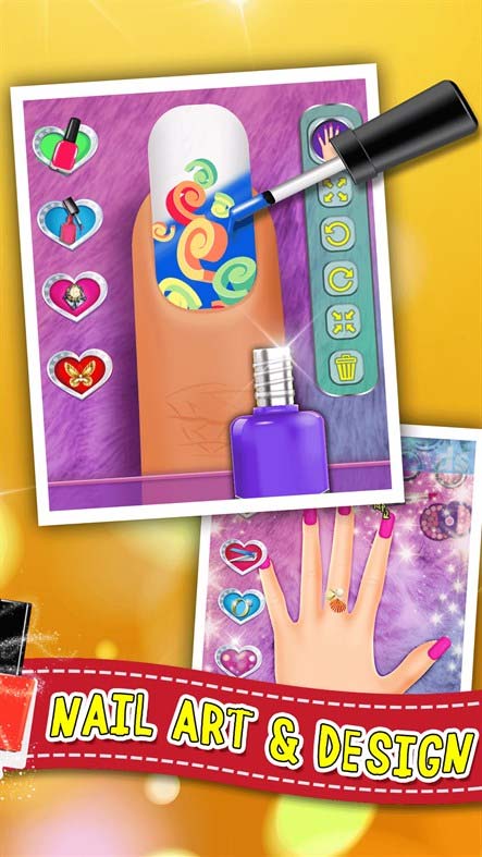 Princess Nail Manicure Salon kích thích sự sáng tạo và khiếu thẩm mỹ của bé