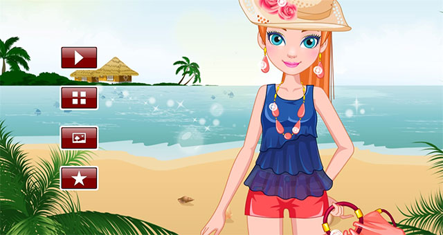 Happy Summer là game thời trang mùa hè cho bạn gái, trẻ em