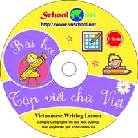 Bài học tập viết chữ Việt