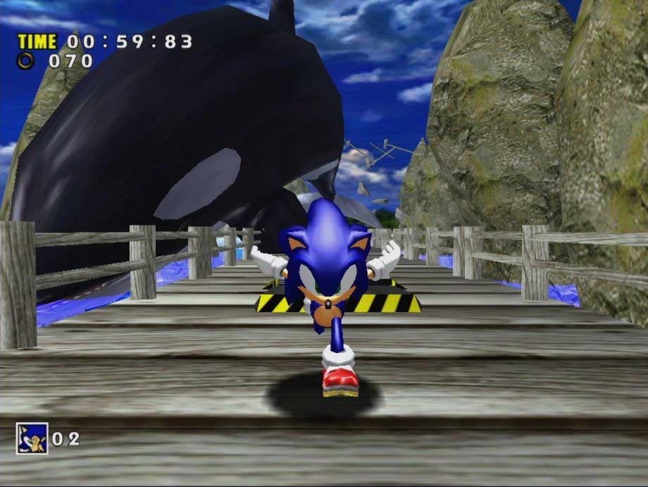 Sonic Adventure DX có đồ họa đẹp