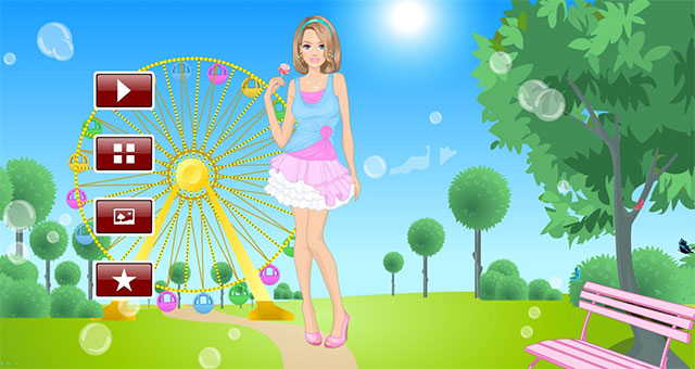 Dress Up: Cute Girl là game thời trang dễ thương cho bé