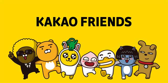 KakaoTalk offers lots of emoji packs and cute avatars