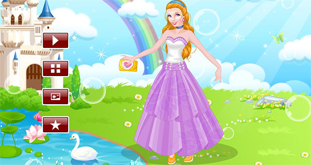 Cinderella Dress Up là game thời trang Cô bé Lọ Lem