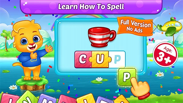 Bé học đánh vần từ tiếng Anh trong ABC Spelling