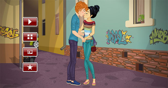 Unexpected Kiss là game thời trang bạn gái dễ thương, đầy màu sắc