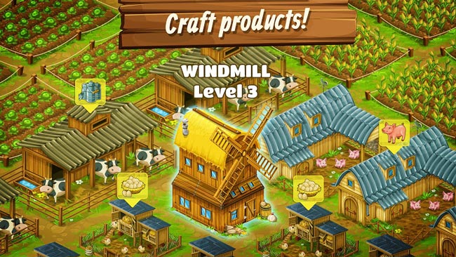 Chơi game Big Farm: Mobile Harvest